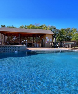 Augusta at Gruene New Braunfels TX Apartments features a fabulous resort style pool.