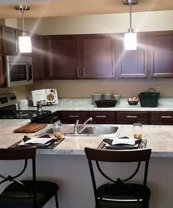 Our beautiful South Tulsa OK Apartments Provide Spacious Interior Floor Plans with Eat-in Kitchens